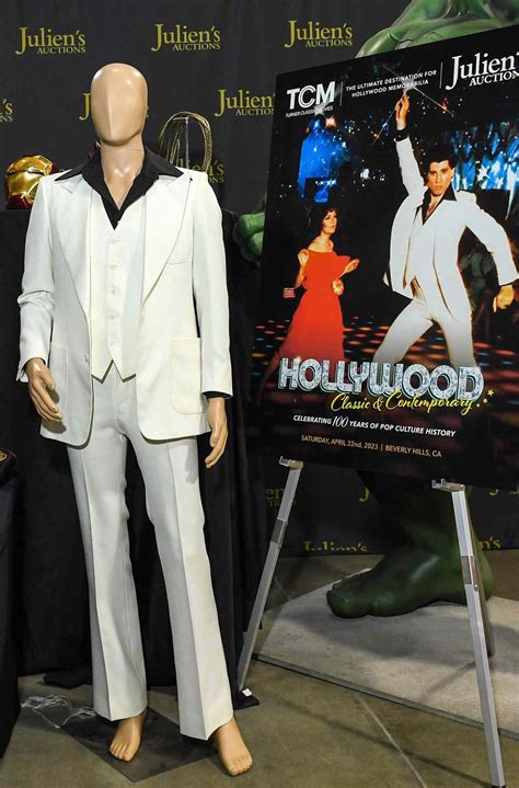 John Travolta’s white ‘Saturday Night Fever’ suit fetches $260K at auction